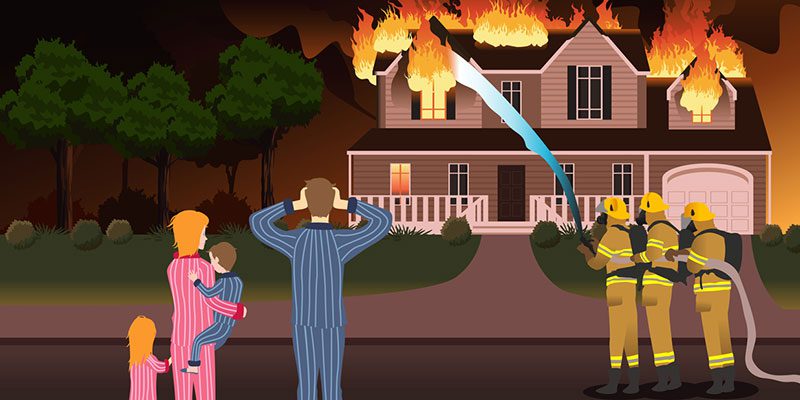 many fire damage cleanup and restoration processes are necessary